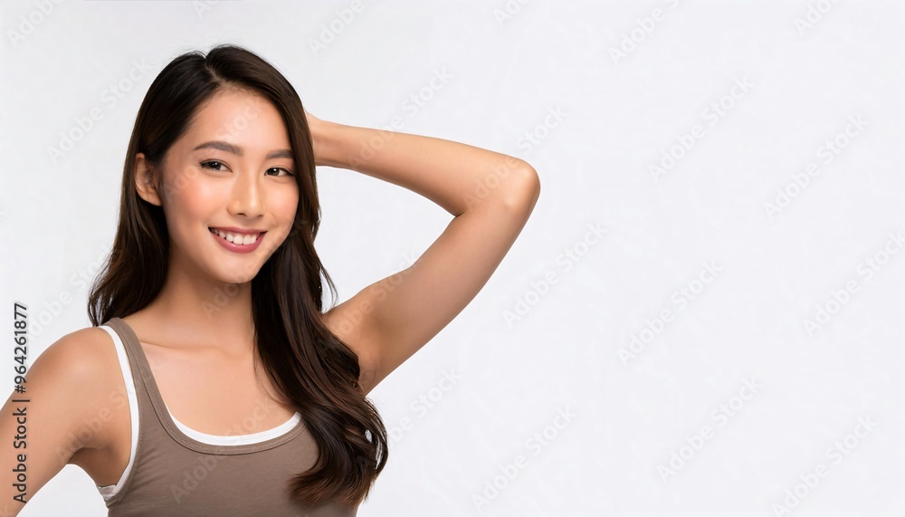 portrait of a japanese woman with white background portrait of a japanese woman with white background