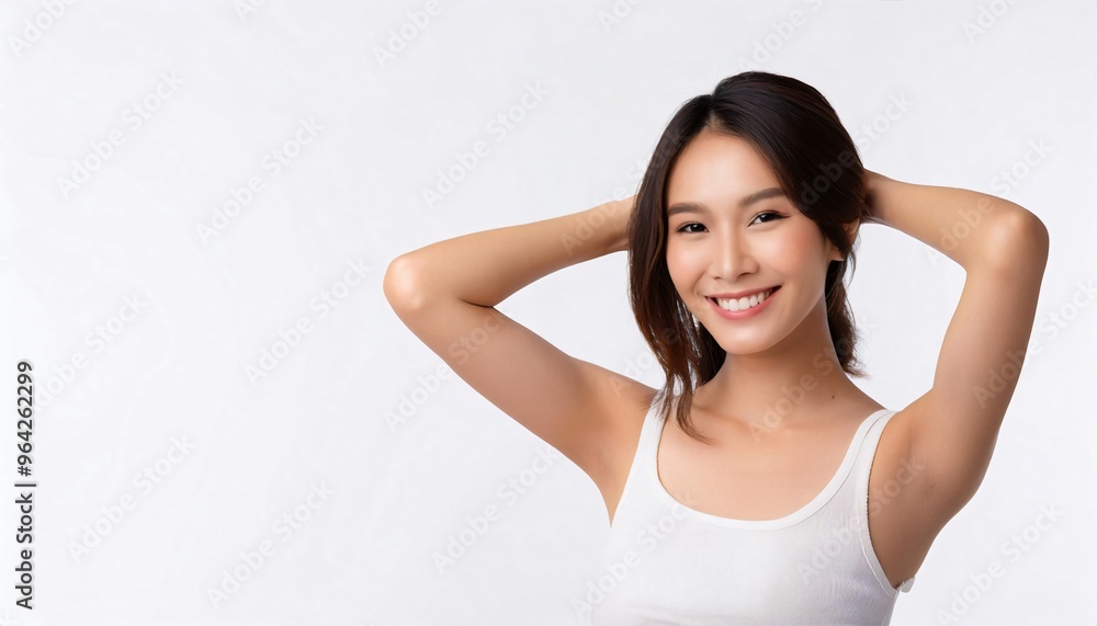 portrait of a japanese woman with white background portrait of a japanese woman with white background