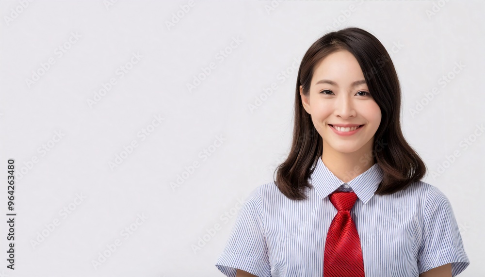 portrait of a japanese woman with white background portrait of a japanese woman with white background