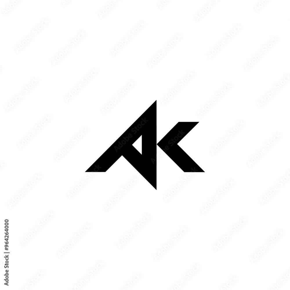 ak logo design ak logo design