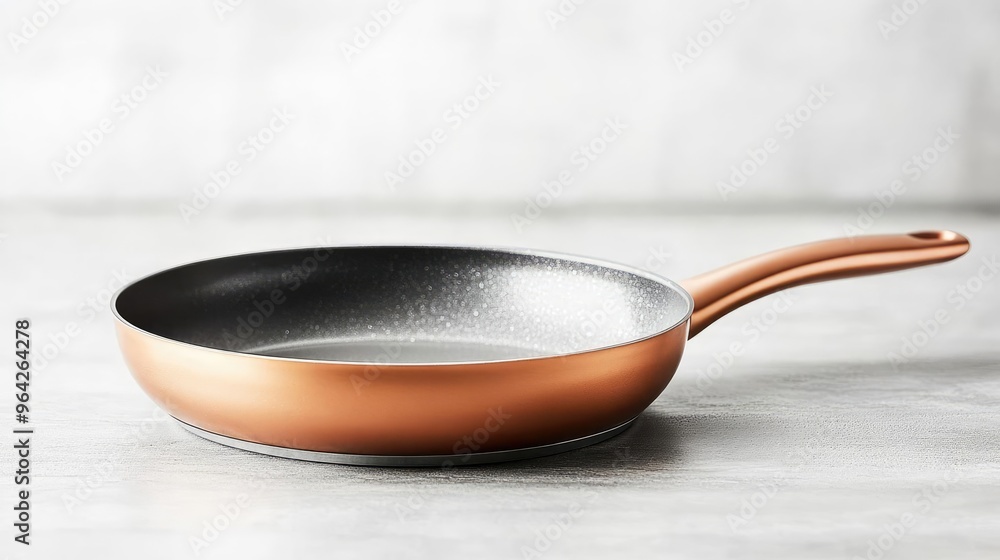 Copper skillet with easy-clean coating, crispy food textures, polished surface, effortless cleanup, premium kitchen tool, gourmet cooking essentials Copper skillet with easy-clean coating, crispy food textures, polished surface, effortless cleanup, premium kitchen tool, gourmet cooking essentials