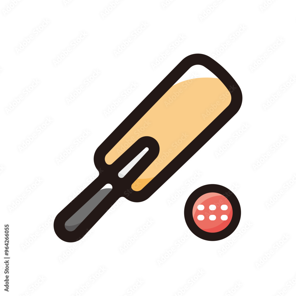 Cricket outline icon for graphic design, apps and websites Cricket outline icon for graphic design, apps and websites