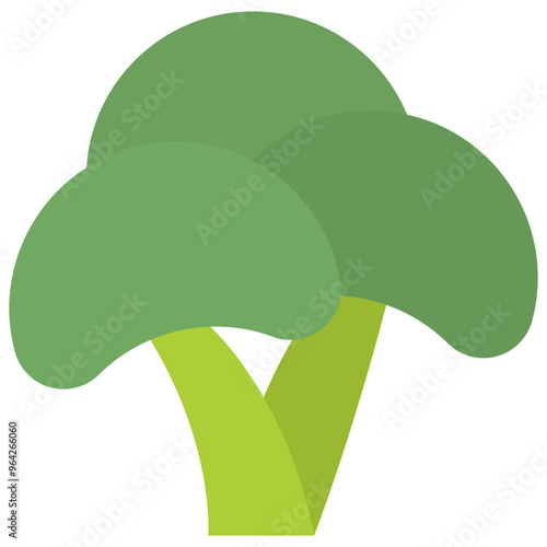broccoli flat icon