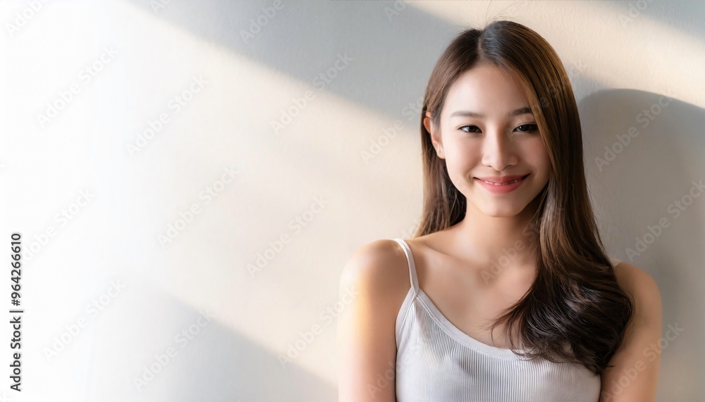 portrait of a japanese woman with white background portrait of a japanese woman with white background