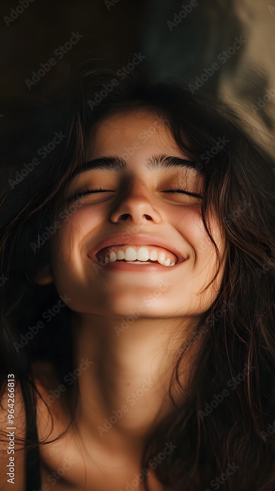 13. A person smiling, happy expression 13. A person smiling, happy expression