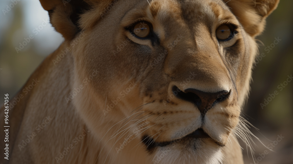 Obraz premium portrait of a lion