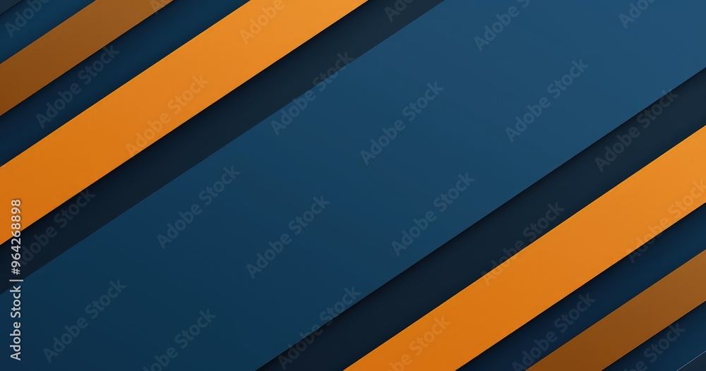 A modern abstract design featuring diagonal stripes in orange and dark blue, suitable for backgrounds or graphic projects. A modern abstract design featuring diagonal stripes in orange and dark blue, suitable for backgrounds or graphic projects.