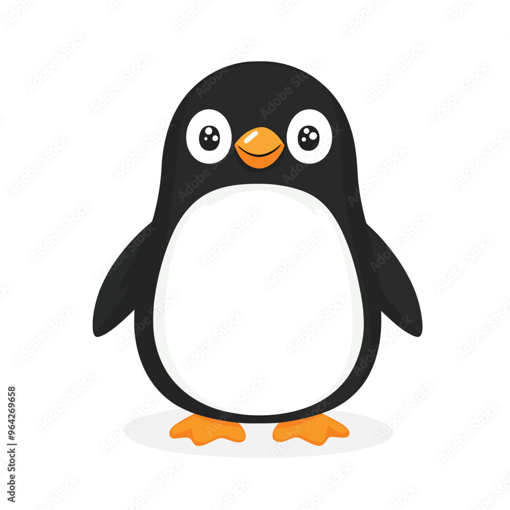 Obraz premium penguin on the snow