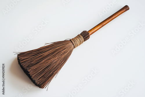 broom isolated on a white background