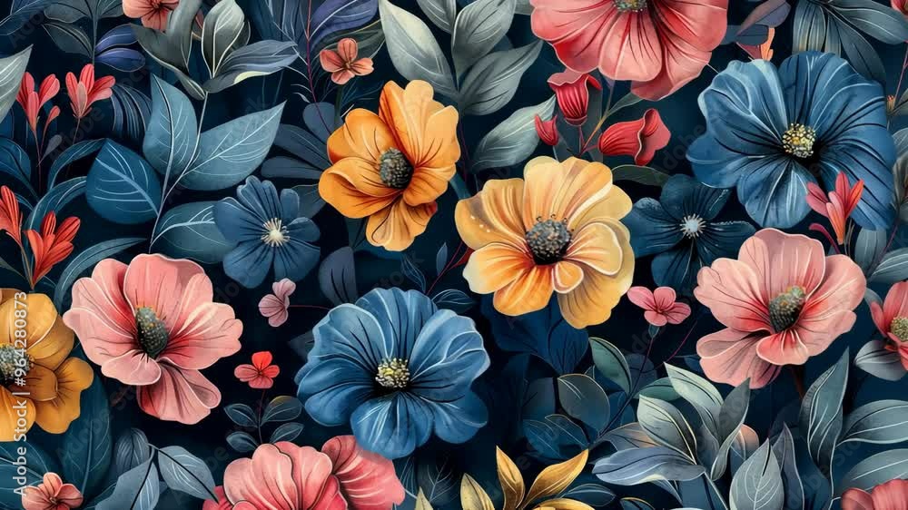 Explore the vibrant floral patterns in unique designs during the spring season Explore the vibrant floral patterns in unique designs during the spring season