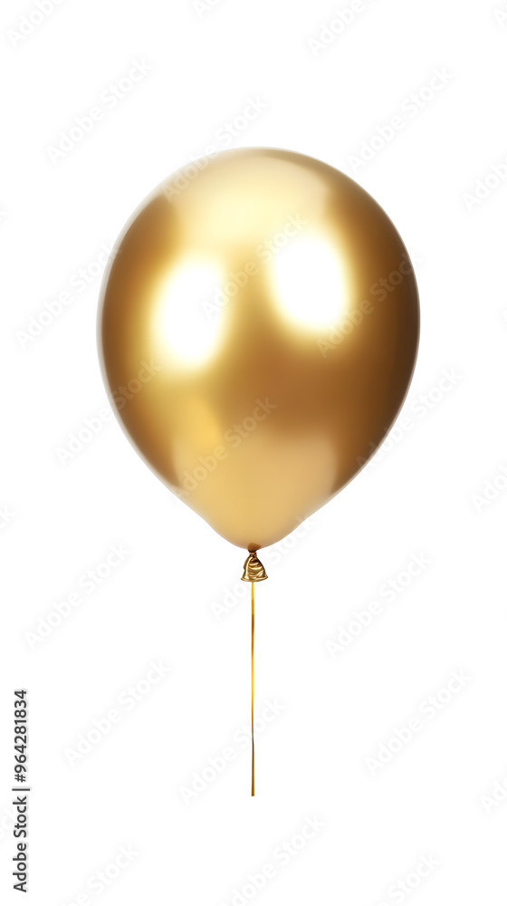 Gold balloon isolated on white background
Gold balloon isolated on white background