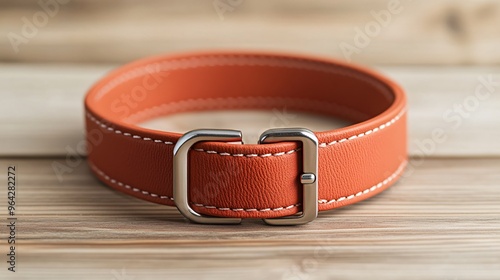 pet collar dog cat leather collar