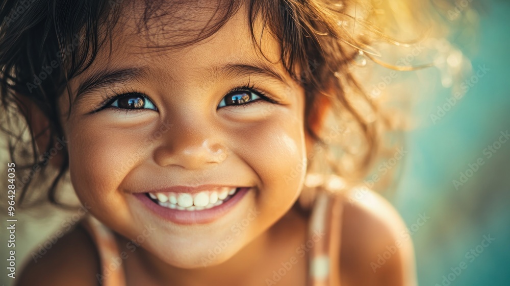 A Child's Joyful Smile A Child's Joyful Smile