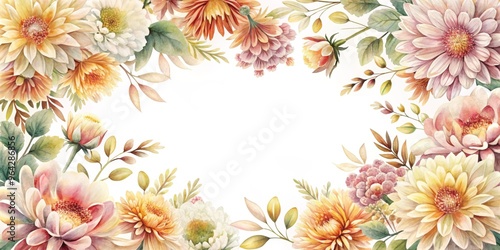 flowers card background