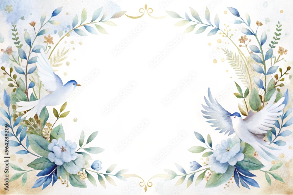 Dove card template Dove card template