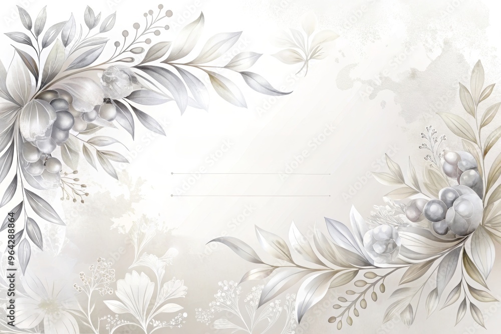 silver wedding card template silver wedding card template