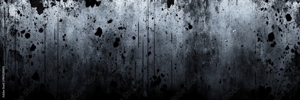 Obraz premium An abstract dark texture features splatters and streaks, creating a moody atmosphere ideal for various creative projects