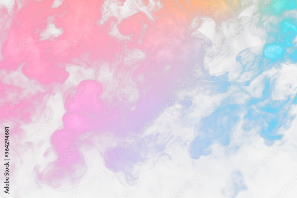 Colorful Misty Fog and Smoke Effect with Transparent Background Colorful Misty Fog and Smoke Effect with Transparent Background