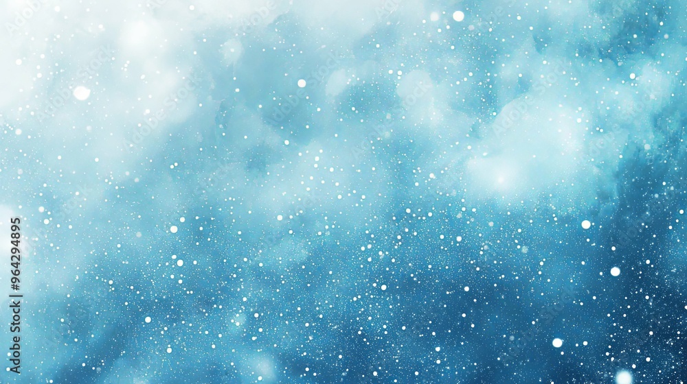 Fototapeta premium Abstract Watercolor Background with White Specks