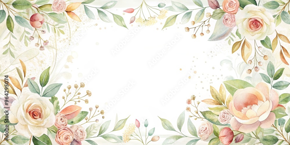 card spring flowers frame card spring flowers frame