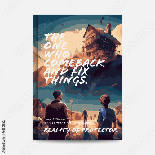 the wolf and the tiger of times - the one who comeback and fix things book cover