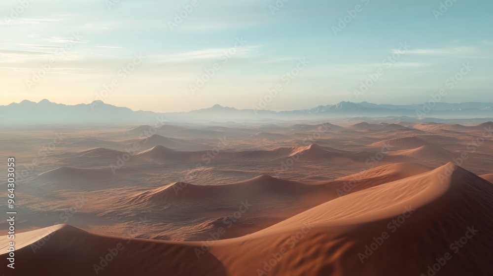 Naklejka premium Sand Dunes in the Namib Desert