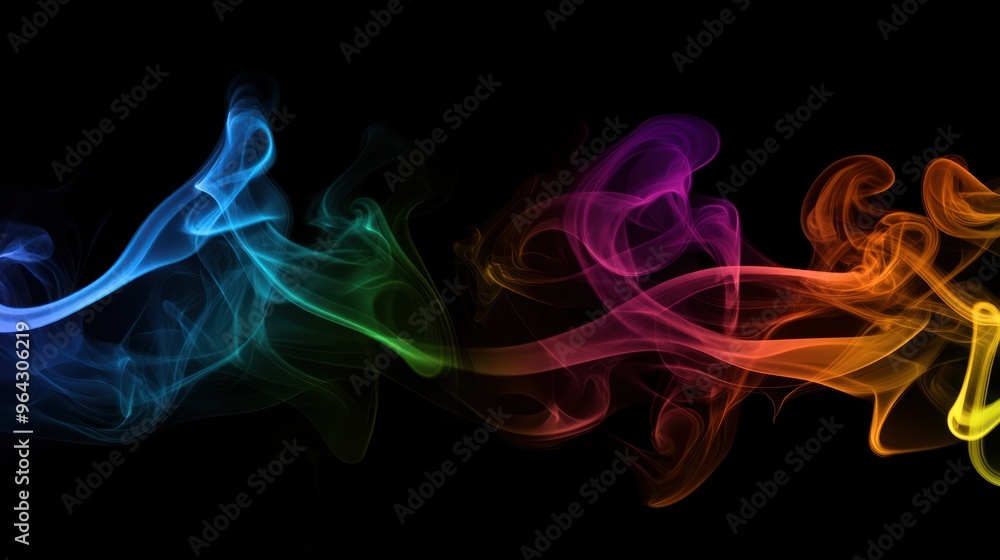 Fototapeta premium Abstract Smoke Art