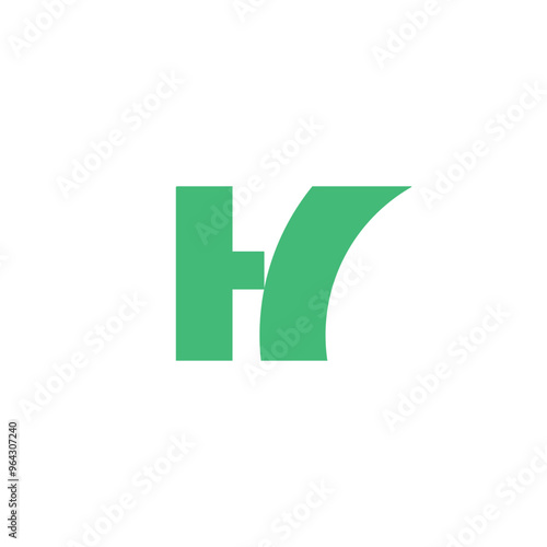 Letter T,H combination logo design