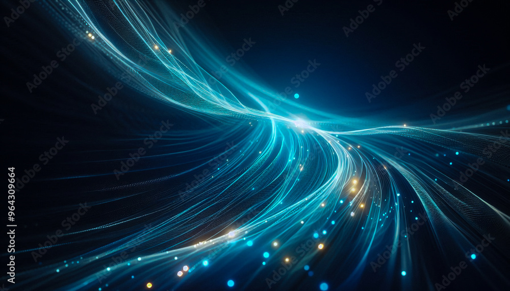 Abstract lines blue and white, luminous of light flowing curve, combining electric blue and subtle white colors Abstract lines blue and white, luminous of light flowing curve, combining electric blue and subtle white colors