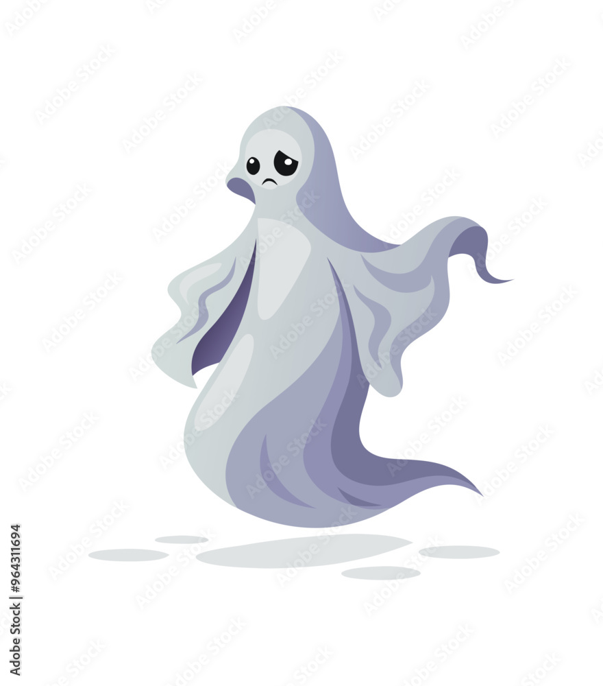 Spooky ghosts Vector Illustration for Halloween Spooky ghosts Vector Illustration for Halloween
