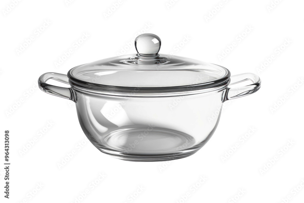 A transparent glass cooking pot rests elegantly, demonstrating its sleek design and versatility, perfect for a variety of culinary creations and stylish serving. A transparent glass cooking pot rests elegantly, demonstrating its sleek design and versatility, perfect for a variety of culinary creations and stylish serving.