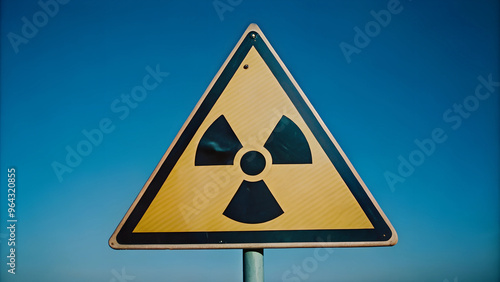 Obraz na płótnie danger radiation sign