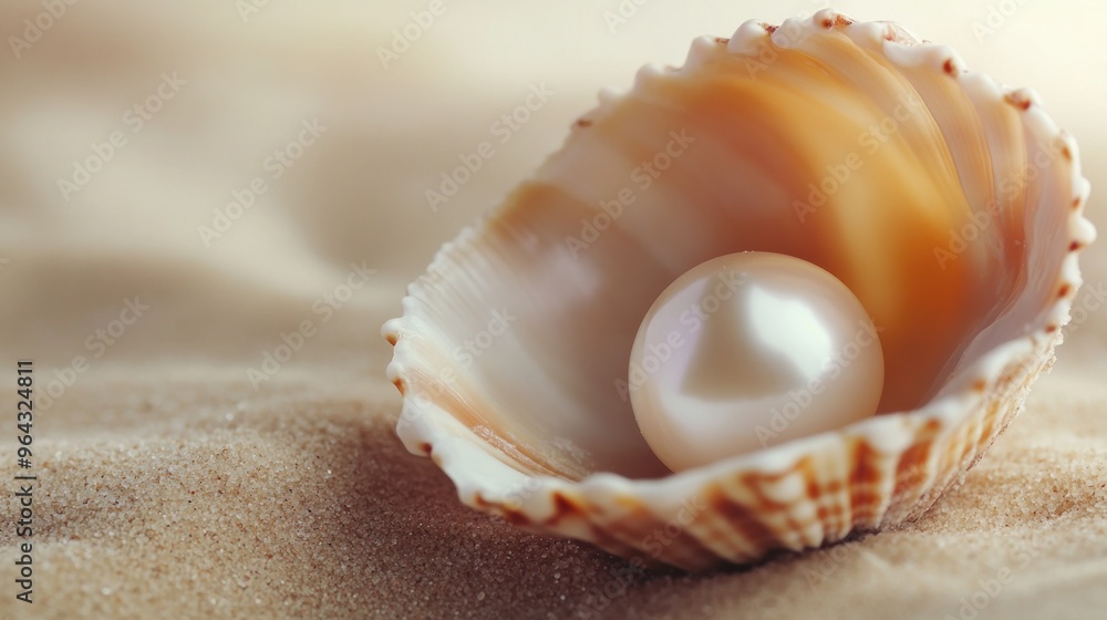 Pearl in Seashell Pearl in Seashell