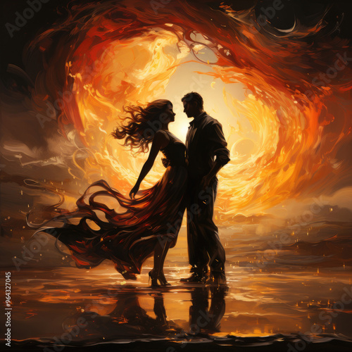 Passionate dance