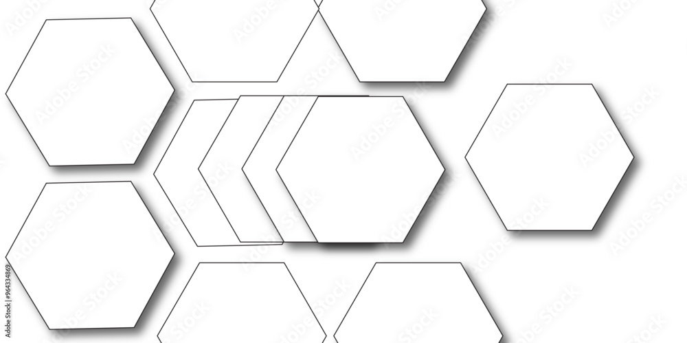 White hexagon 3D background texture. modern abstract polygonal pattern. 3d rendering illustration. Futuristic abstract banner. white and black lines 3d Hexagonal. honeycomb white Background. White hexagon 3D background texture. modern abstract polygonal pattern. 3d rendering illustration. Futuristic abstract banner. white and black lines 3d Hexagonal. honeycomb white Background.