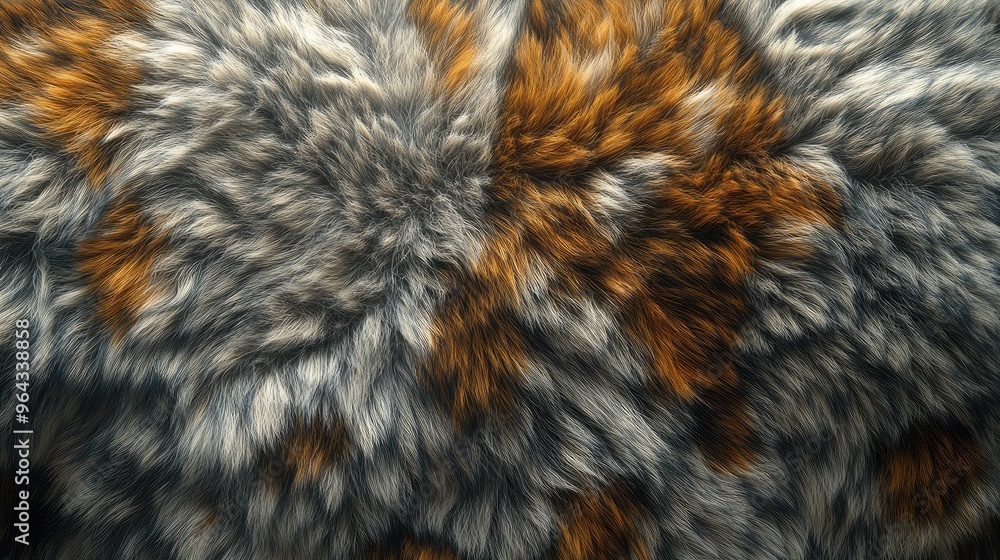 High-Quality 3D Render of Realistic Fur PBR Texture Suitable for ...