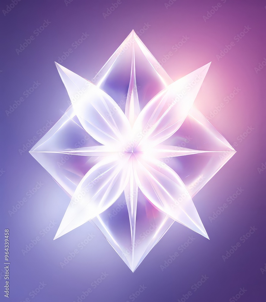 digital illustration of a flower-like shape composed of numerous small, pointed lines, set against a gradient background transitioning from purple to pink. digital illustration of a flower-like shape composed of numerous small, pointed lines, set against a gradient background transitioning from purple to pink.
