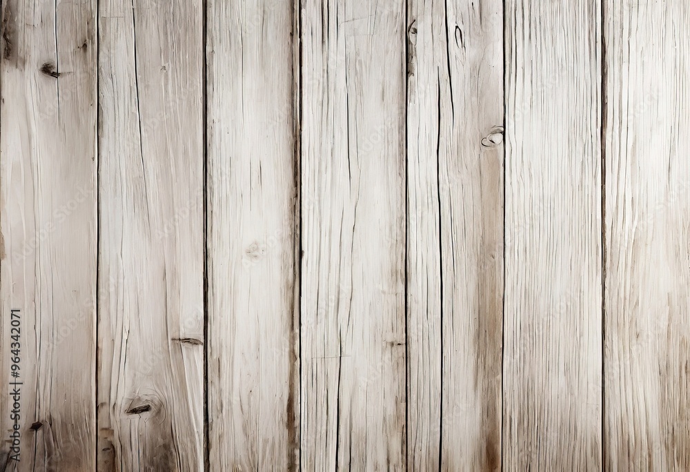 Obraz premium A close-up of a weathered wooden surface, with visible cracks and knots, conveying a sense of age and history.