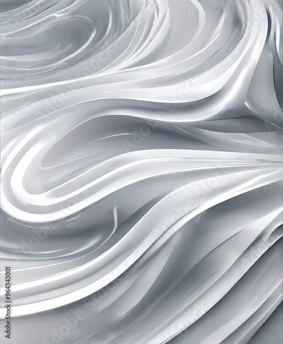 repeating pattern of curved lines in shades of gray, creating a sense of fluidity and movement.