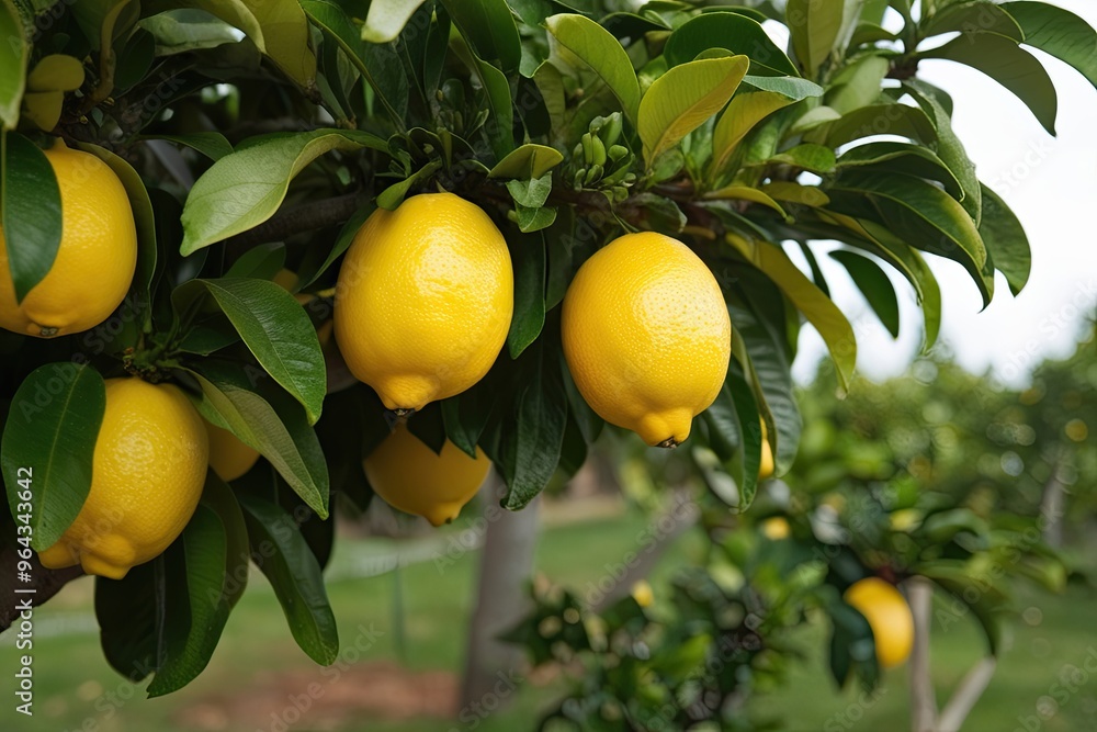 Zesty Fresh Lemons Harvested Directly from the Tree Zesty Fresh Lemons Harvested Directly from the Tree