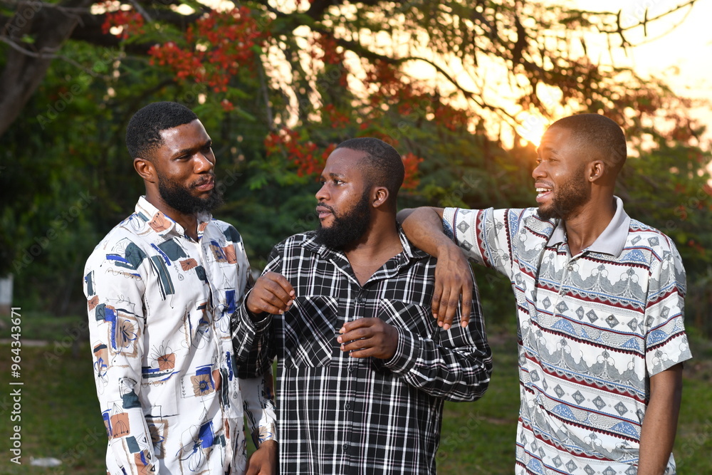 picture of group african american friends having fun together picture of group african american friends having fun together