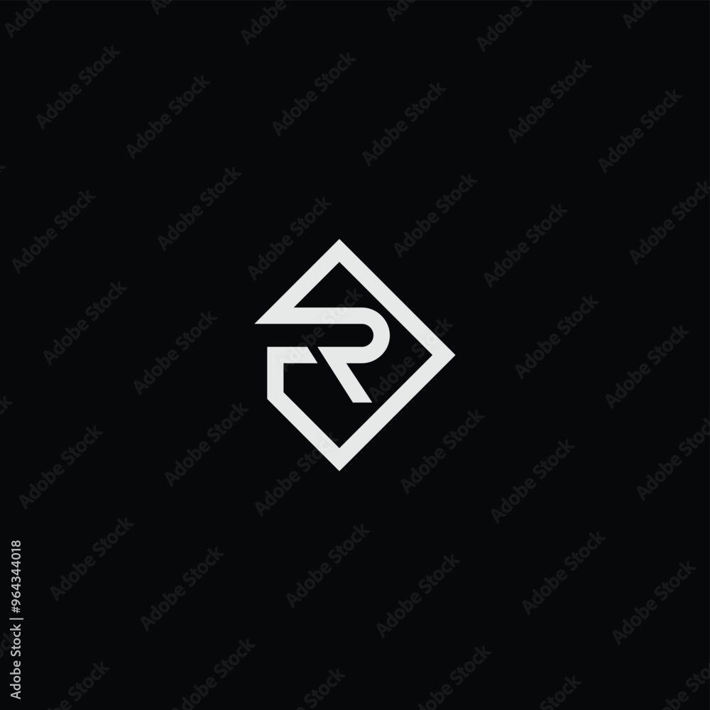 FR or RF letter logo design. Abstract outstanding professional business awesome artistic branding company different colors illustration. FR or RF letter logo design. Abstract outstanding professional business awesome artistic branding company different colors illustration.