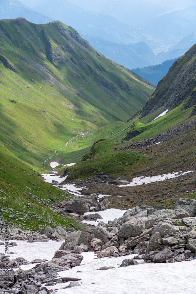 mountain landscape with river mountain landscape with river
