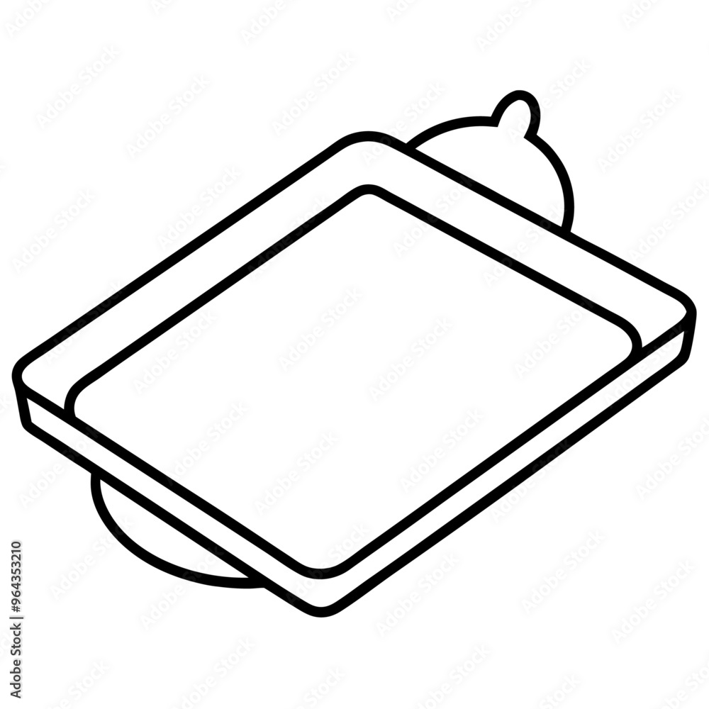 baking sheet outline coloring book page line art illustration digital drawing baking sheet outline coloring book page line art illustration digital drawing