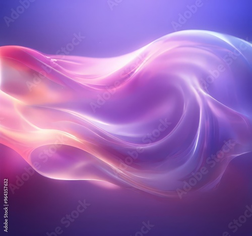 vibrant abstract composition of flowing, swirling shapes in shades of purple and pink, creating a dynamic and visual effect.