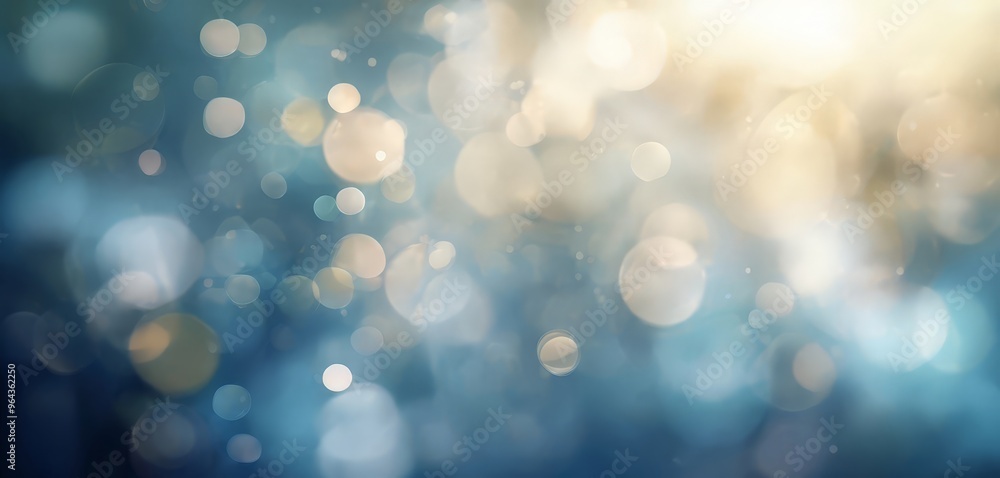 blurred, bokeh-filled background with a gradient of blue and gold colors, creating a warm and festive atmosphere. blurred, bokeh-filled background with a gradient of blue and gold colors, creating a warm and festive atmosphere.