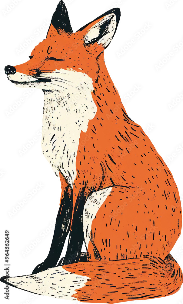 Fototapeta premium 여우