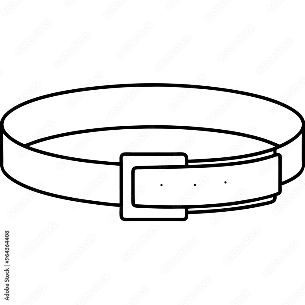 belt outline coloring book page line art illustration digital drawing belt outline coloring book page line art illustration digital drawing