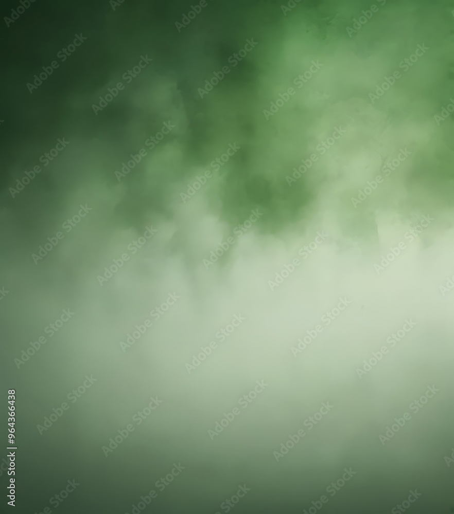 Fototapeta premium a hazy, green-tinted background with a soft, diffused light.