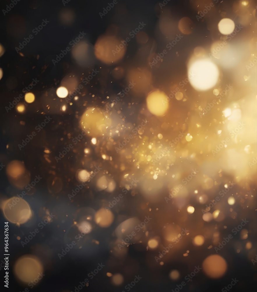 a blurred, abstract representation of a starry night sky, with a mix of golden and black hues, creating a sense of depth and movement. a blurred, abstract representation of a starry night sky, with a mix of golden and black hues, creating a sense of depth and movement.